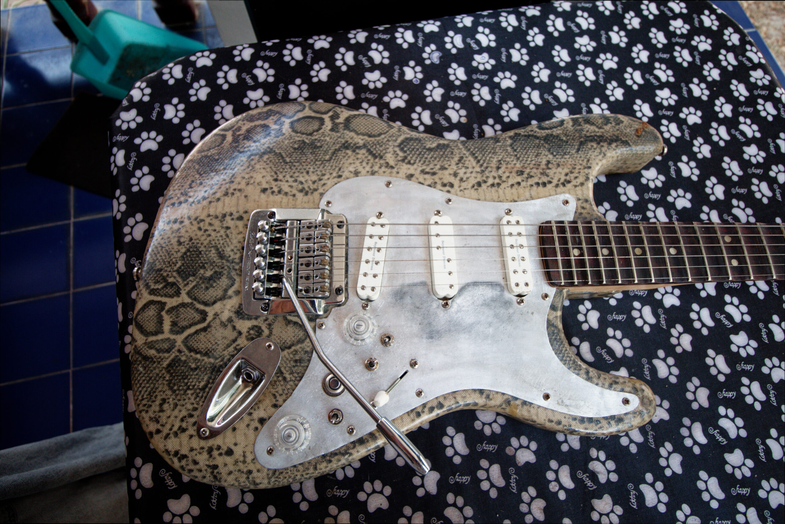 Custom Scalloped Stratocaster